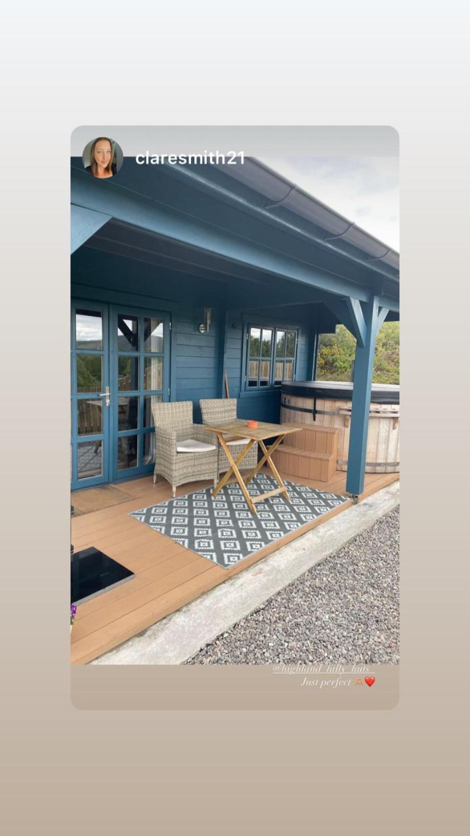 Retreat Hot Tub Highland Cabin インヴァネス エクステリア 写真